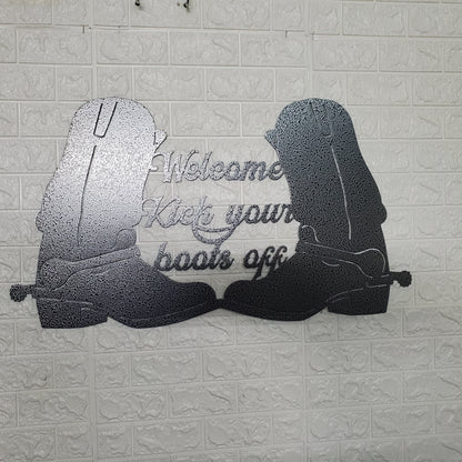 Welcome Kick Your Boots Off