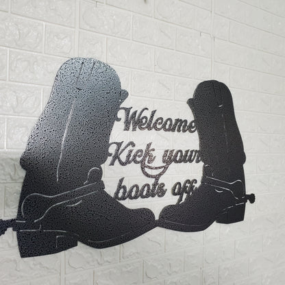 Welcome Kick Your Boots Off