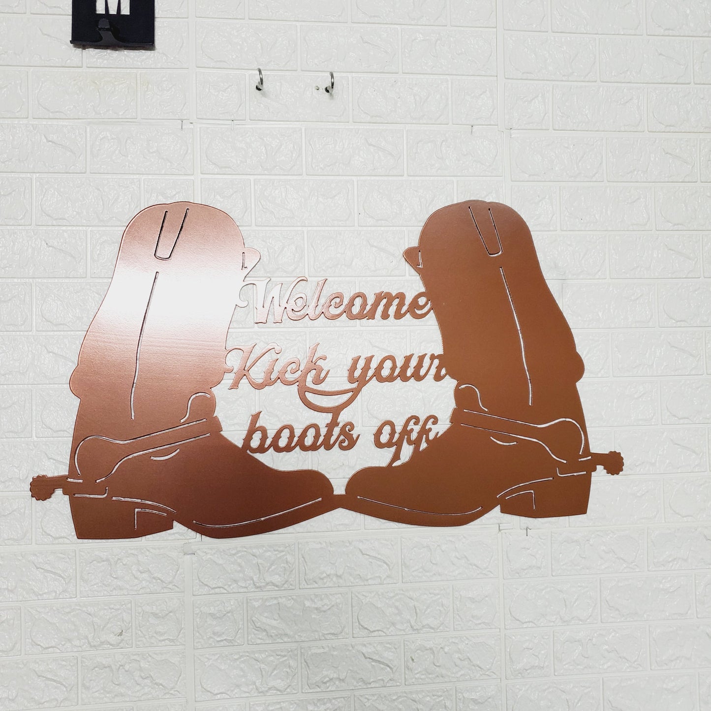 Welcome Kick Your Boots Off