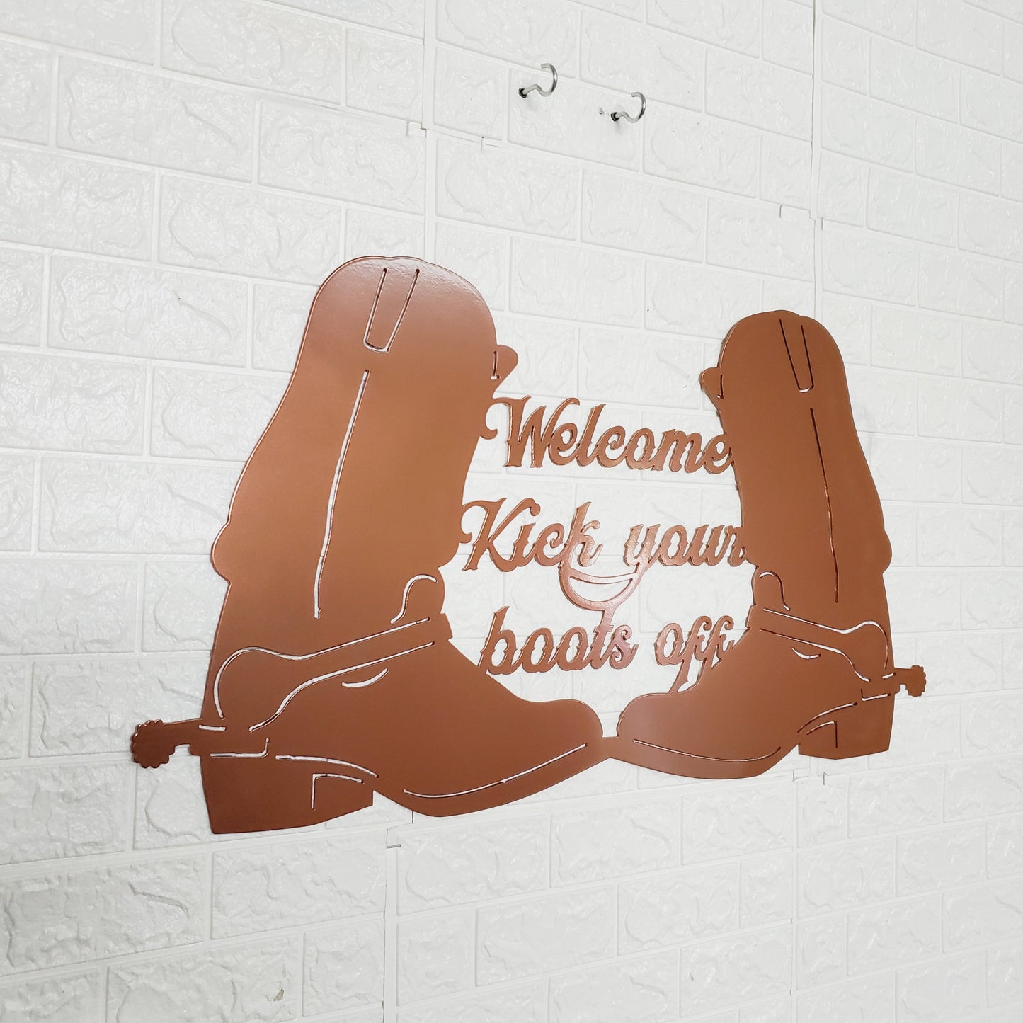Welcome Kick Your Boots Off