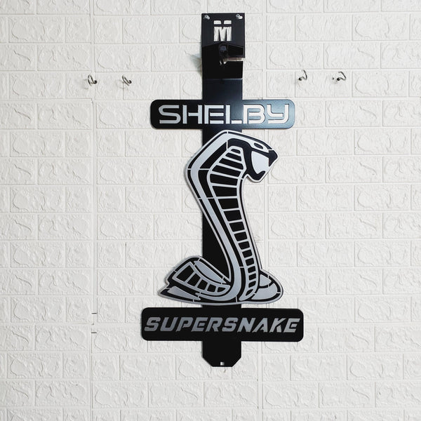 Custom Shelby Super Snake Hood Prop - Handcrafted, Choice of Size & Color, Iconic Snake Logo Centerpiece