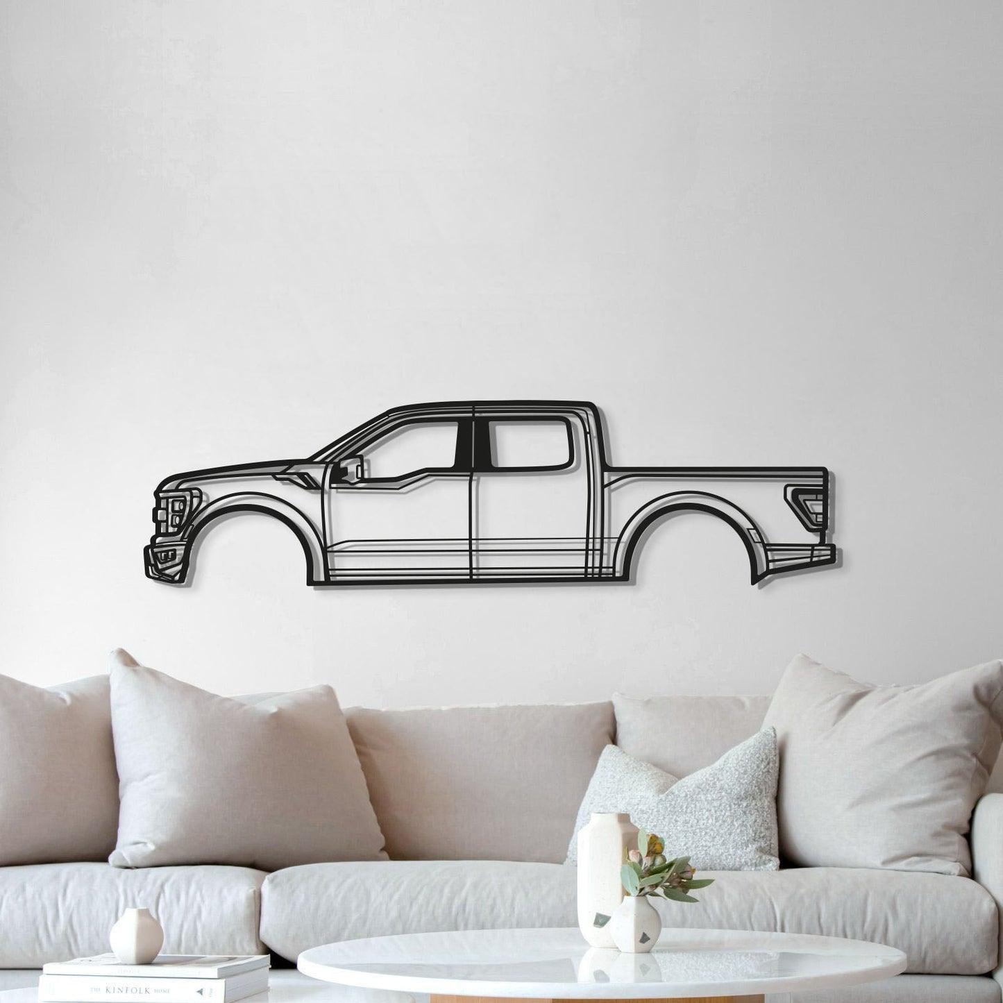 2022 F-150 Raptor Metal Car Wall Art - MT0781