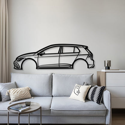 2022 Golf GTI Metal Car Wall Art - MT0787