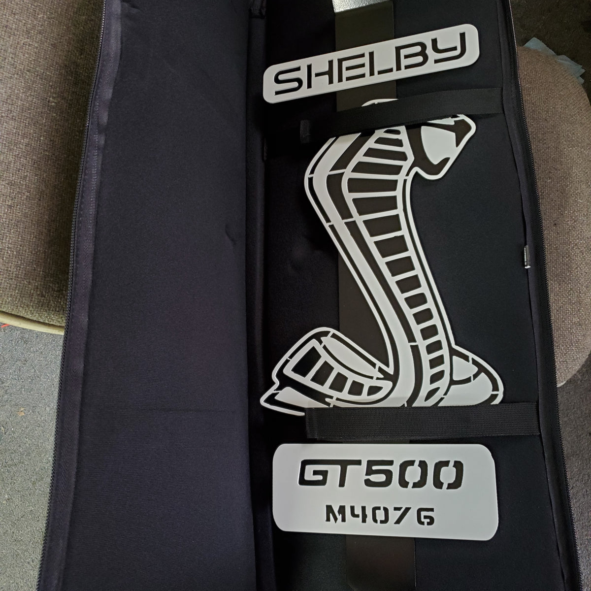 Custom Shelby GT500 Mustang Hood Prop