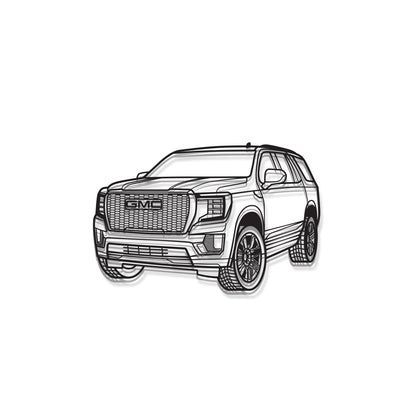 2023 Yukon Denali Ultimate Perspective Metal Car Wall Art - MT1207