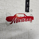 classic Mustang Metal Wall Art Décor - Martin Metalwork LLC 