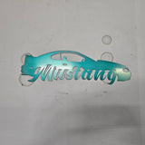 5th gen Mustang  Metal Wall Art Décor