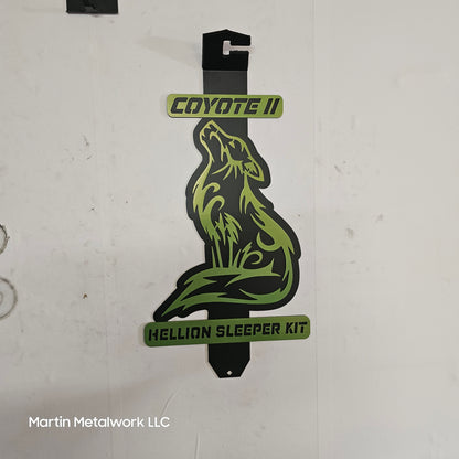 Coyote Custom hood prop