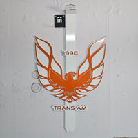 Custom 4th Gen Firebird Hood Prop - Handcrafted, 36" Tall, Personalized Logo Details