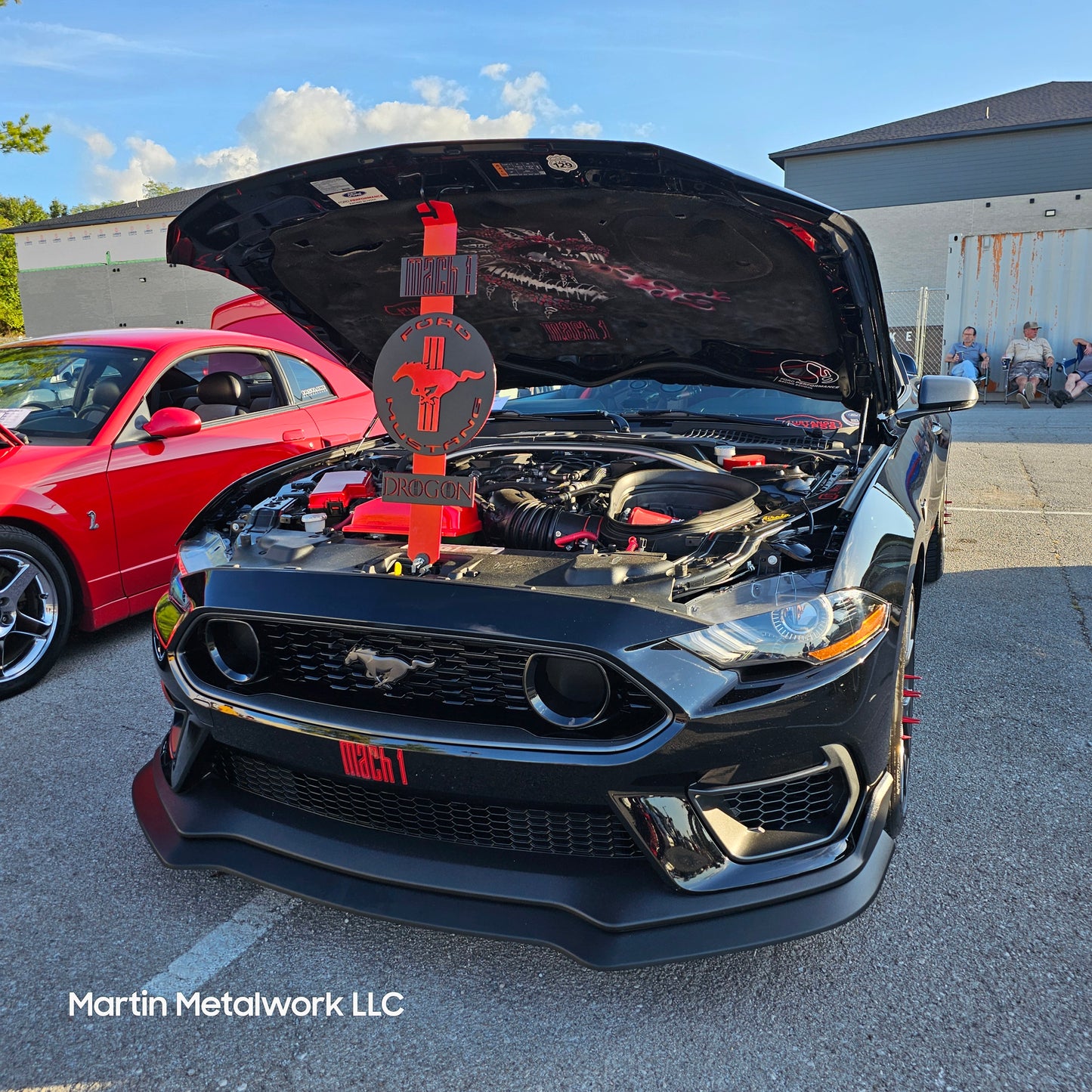 Mustang Style Hood Prop