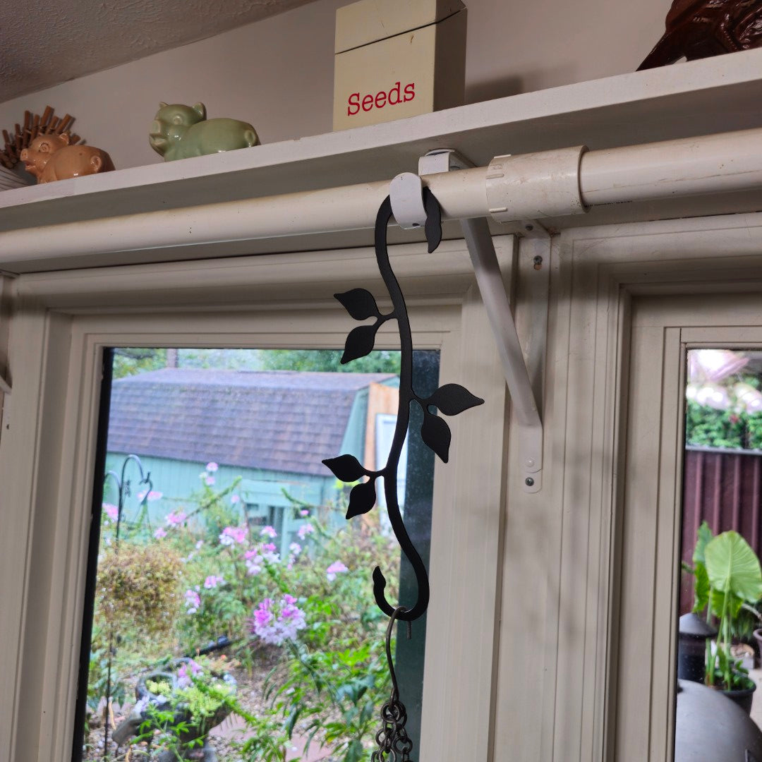 Handcrafted Steel S-Hook Plant Hanger