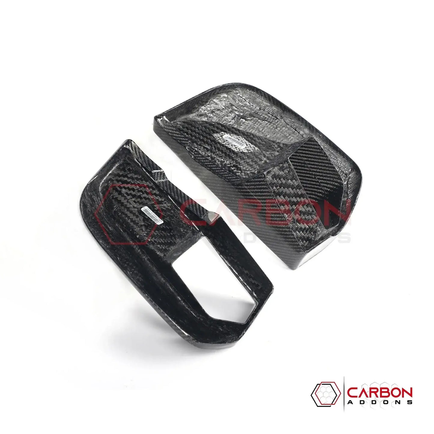 Real Carbon Fiber Front Bumper Side Vent Covers for 2024+ Ford Mustang GT (2-Piece Set)