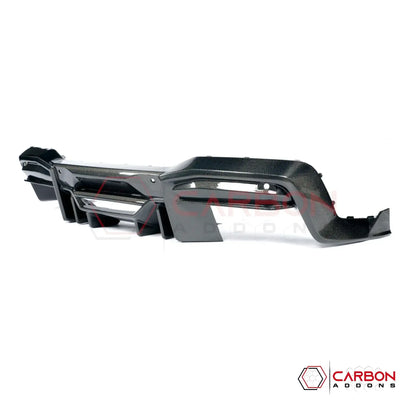 Real Carbon Fiber Rear Diffuser for 2024+ Ford Mustang GT