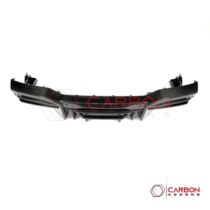Real Carbon Fiber Rear Diffuser for 2024+ Ford Mustang GT