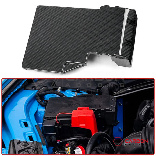 2024+ Mustang GT Dark Horse Fuse Box Carbon Fiber Cover