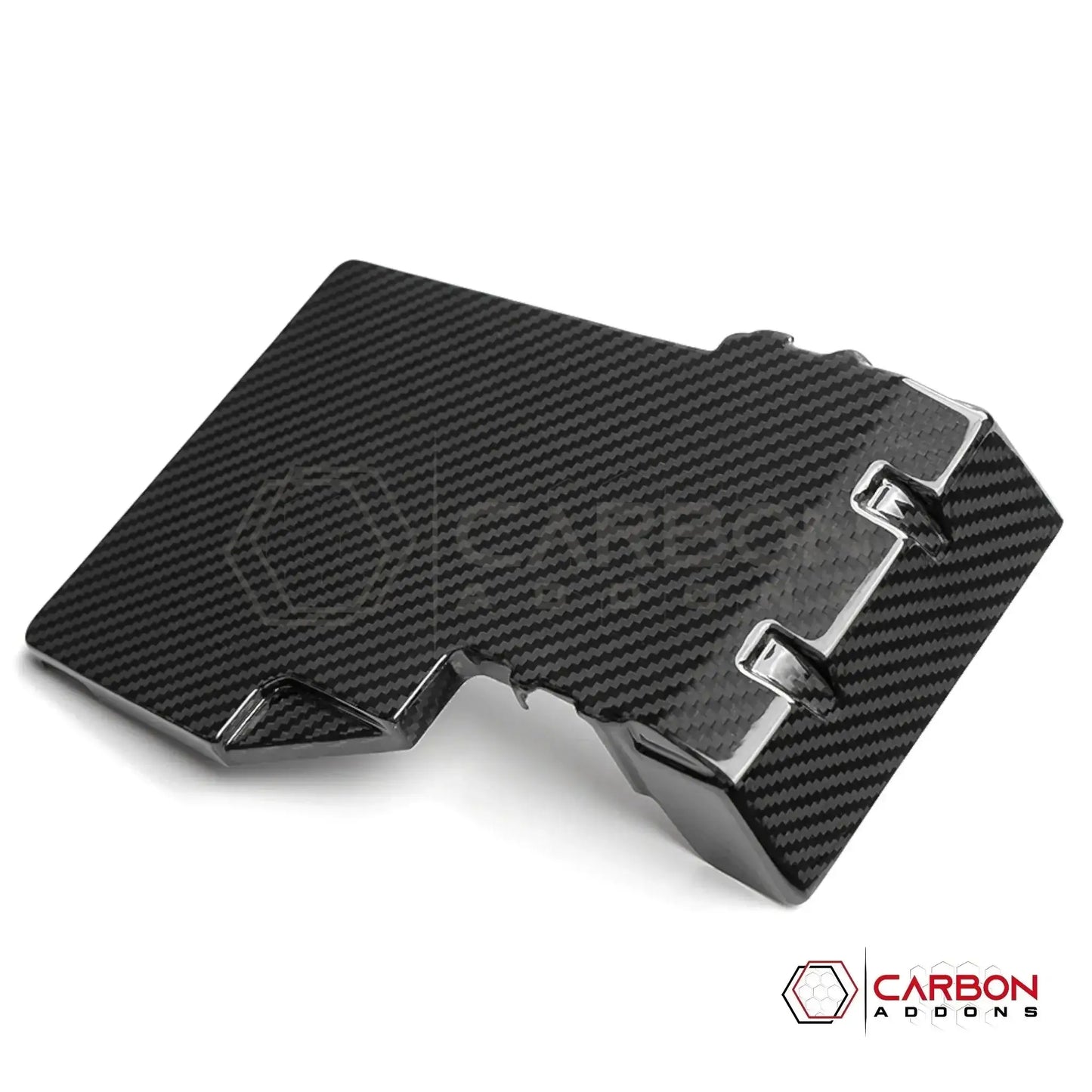 Real Carbon Fiber Fuse Box Cover for 2024+ Ford Mustang GT & Dark Horse
