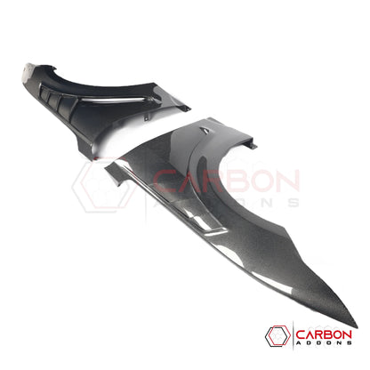 GTD-Style Carbon Fiber Front Fenders for 2024+ Ford Mustang (V2)