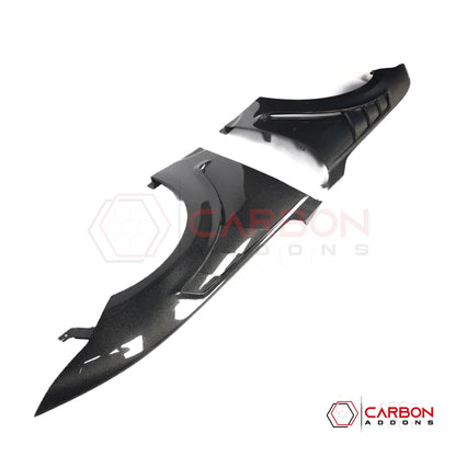 GTD-Style Carbon Fiber Front Fenders for 2024+ Ford Mustang (V2)