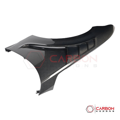GTD-Style Carbon Fiber Front Fenders for 2024+ Ford Mustang (V2)