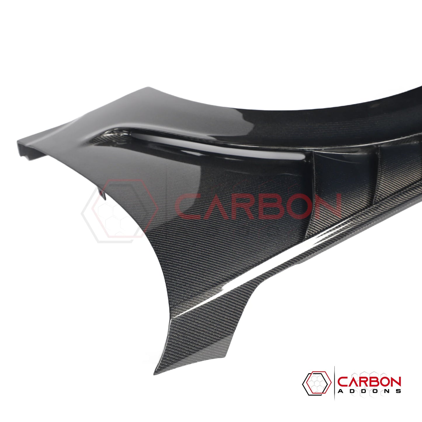GTD-Style Carbon Fiber Front Fenders for 2024+ Ford Mustang (V2)