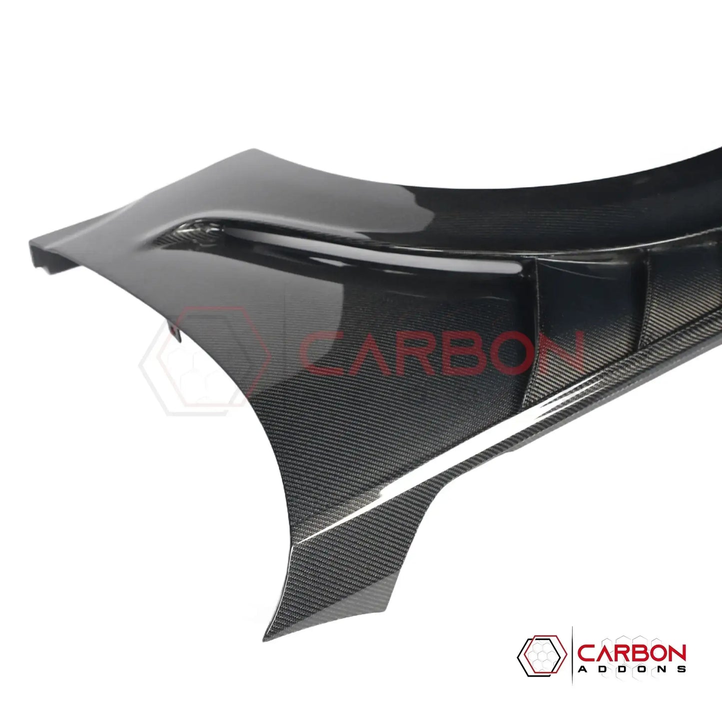 GTD-Style Carbon Fiber Front Fenders for 2024+ Ford Mustang (V2)