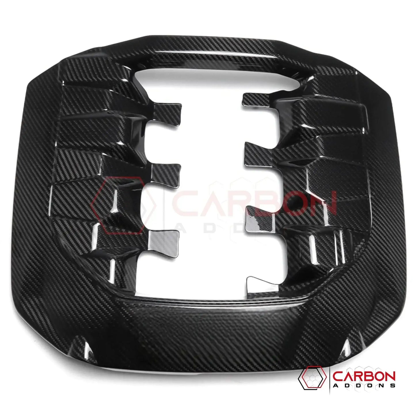 Real Carbon Fiber Engine Cover for 2024+ Ford Mustang GT 5.0L