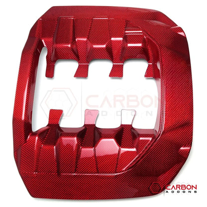 Real Carbon Fiber Engine Cover for 2024+ Ford Mustang GT 5.0L
