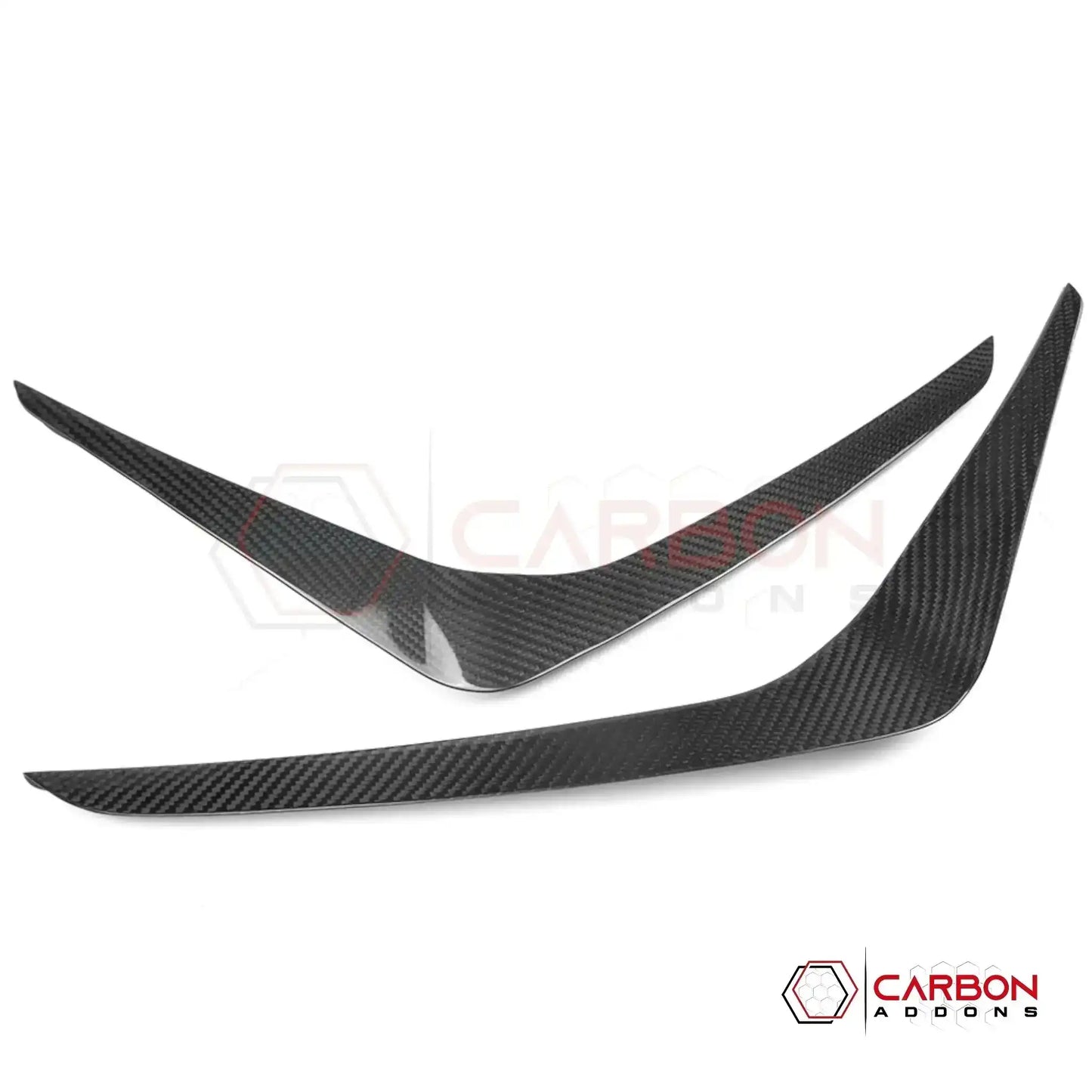 GT-Style Aero Canards for 2024+ Ford Mustang (Carbon Fiber or ABS)