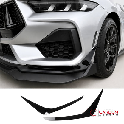 2024+ S650 Mustang GT Canards | Carbon Fiber or ABS
