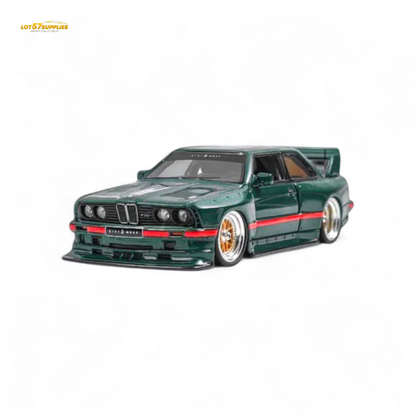 NA BMW E30 Wide-Body Resin Model Green 1:64