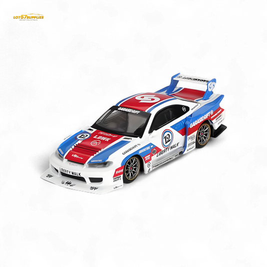 (Pre-Order) Mini-GT Nissan LB-Super Silhouette S15 SILVIA GARASIDRIFT x LBWK 2025 #1022 - 1:64