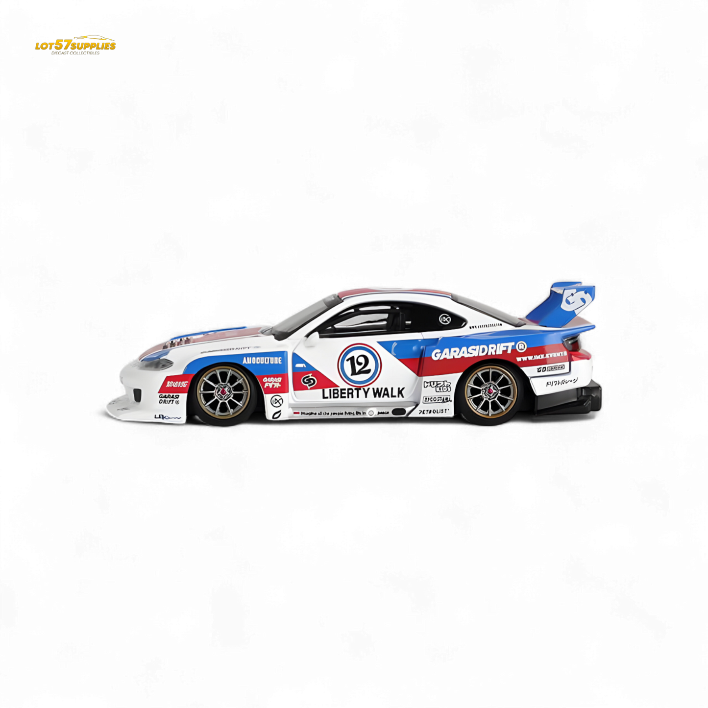 (Pre-Order) Mini-GT Nissan S15 Silvia LBWK 1:64