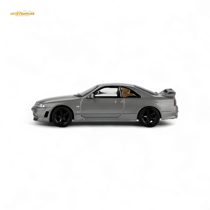 (Pre-Order) Mini-GT Nissan Skyline GT-R NISMO BCNR33 CRS Version Dark Metal Gray 1:64