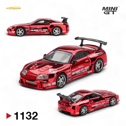 (Pre-Order) Mini GT Toyota Supra A80 Top Secret GT-300 1:64