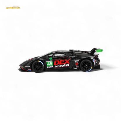 (Pre-Order) MiniGT Lamborghini Huracan STO2 LB 645 DEX Imaging 2024 IMSA Daytona 24 Hrs 1:64