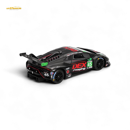 (Pre-Order) MiniGT Lamborghini Huracan STO2 LB 645 DEX Imaging 2024 IMSA Daytona 24 Hrs 1:64