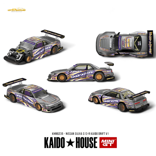 (Pre-Order) KAIDO Nissan Silvia S13-R - KAIDO DRIFT V1 1:64