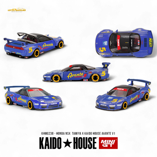 (Pre-Order) KAIDO Honda NSX TAMIYA x KAIDO HOUSE AVANTE V1 1:64