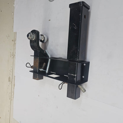 Wall-Mounted Trailer Hitch Rack - Heavy-Duty Hitch Receiver Holder - Powder Coated Steel Truck & Garage Storage