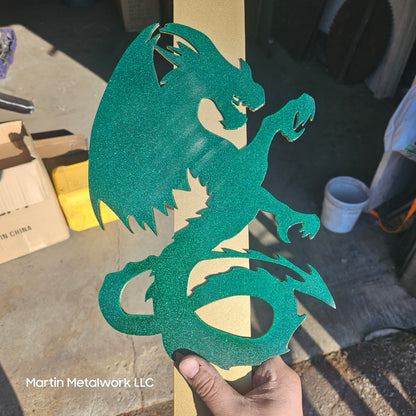 Custom Dragon Hood Prop – Steel Car Show Engine Bay Display Stand – 24" or 30" Handmade, Powder Coated