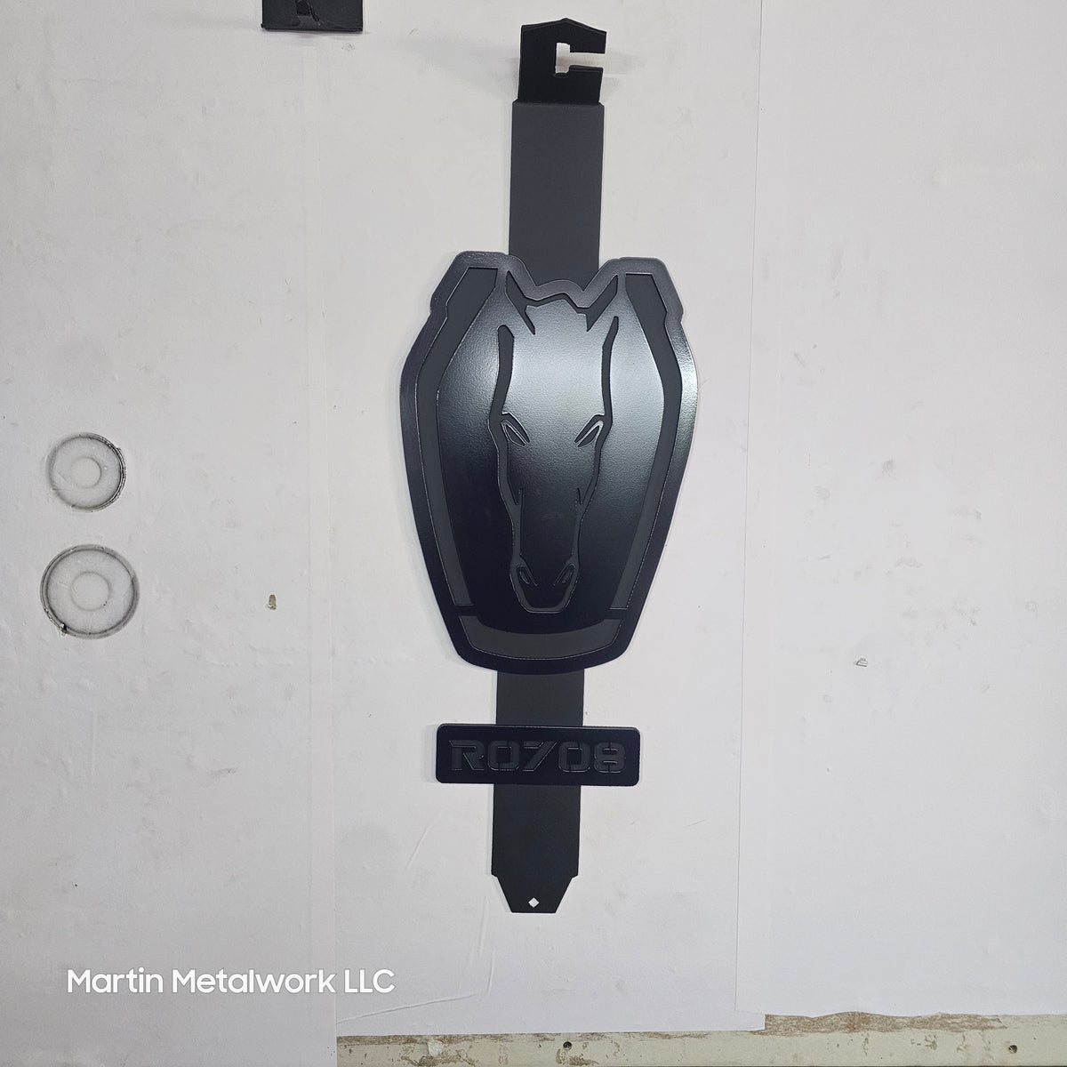 Darkhorse mustang 5.0 Custom hood prop