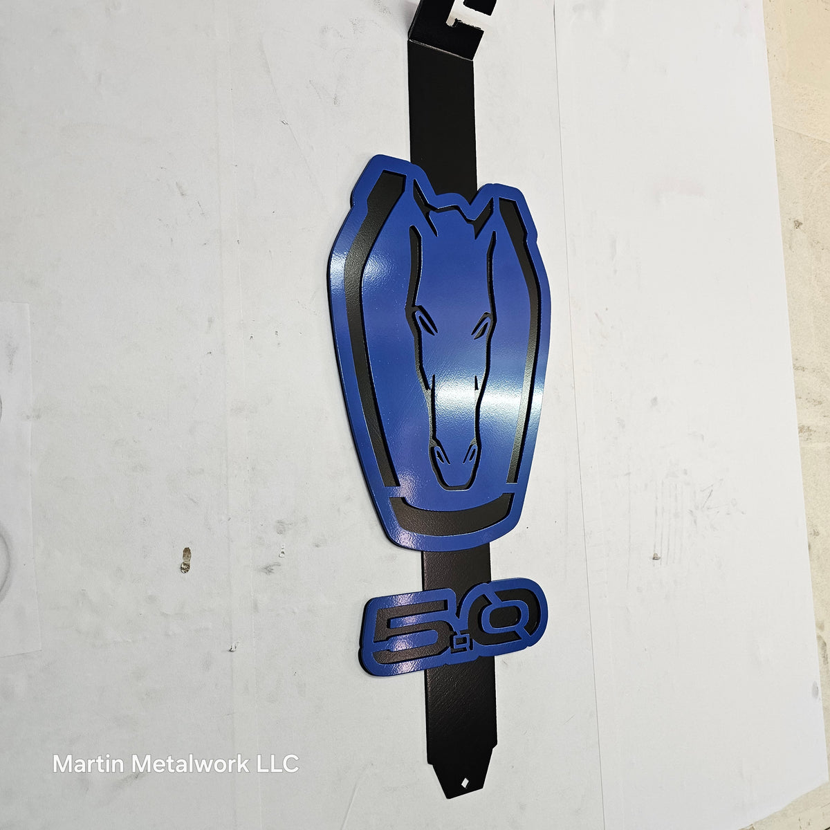 Darkhorse mustang 5.0 Custom hood prop