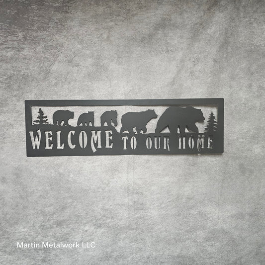 Welcome To Our Home Bears