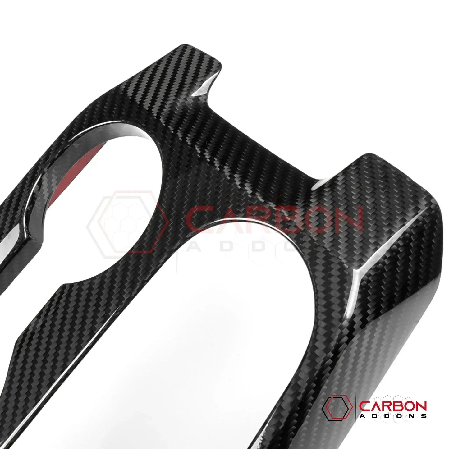 Real Carbon Fiber Center Console Cover For 2025+ Bronco