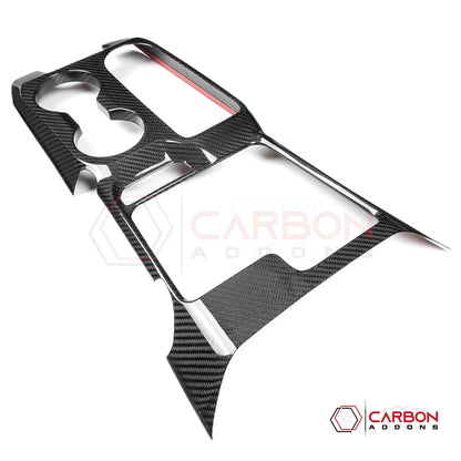 Real Carbon Fiber Center Console Cover For 2025+ Bronco
