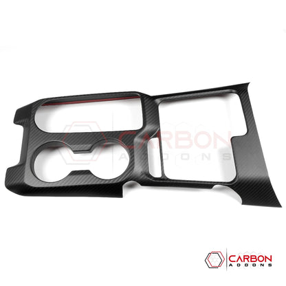 Real Carbon Fiber Center Console Cover For 2025+ Bronco
