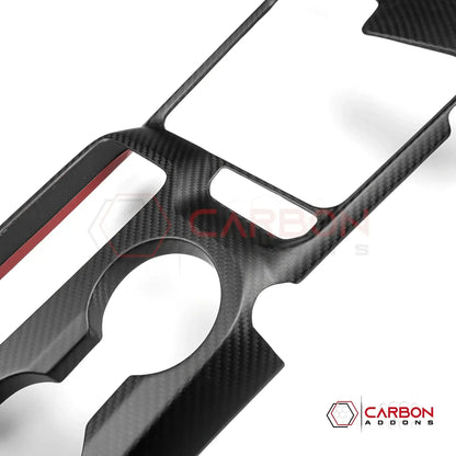 Real Carbon Fiber Center Console Cover For 2025+ Bronco