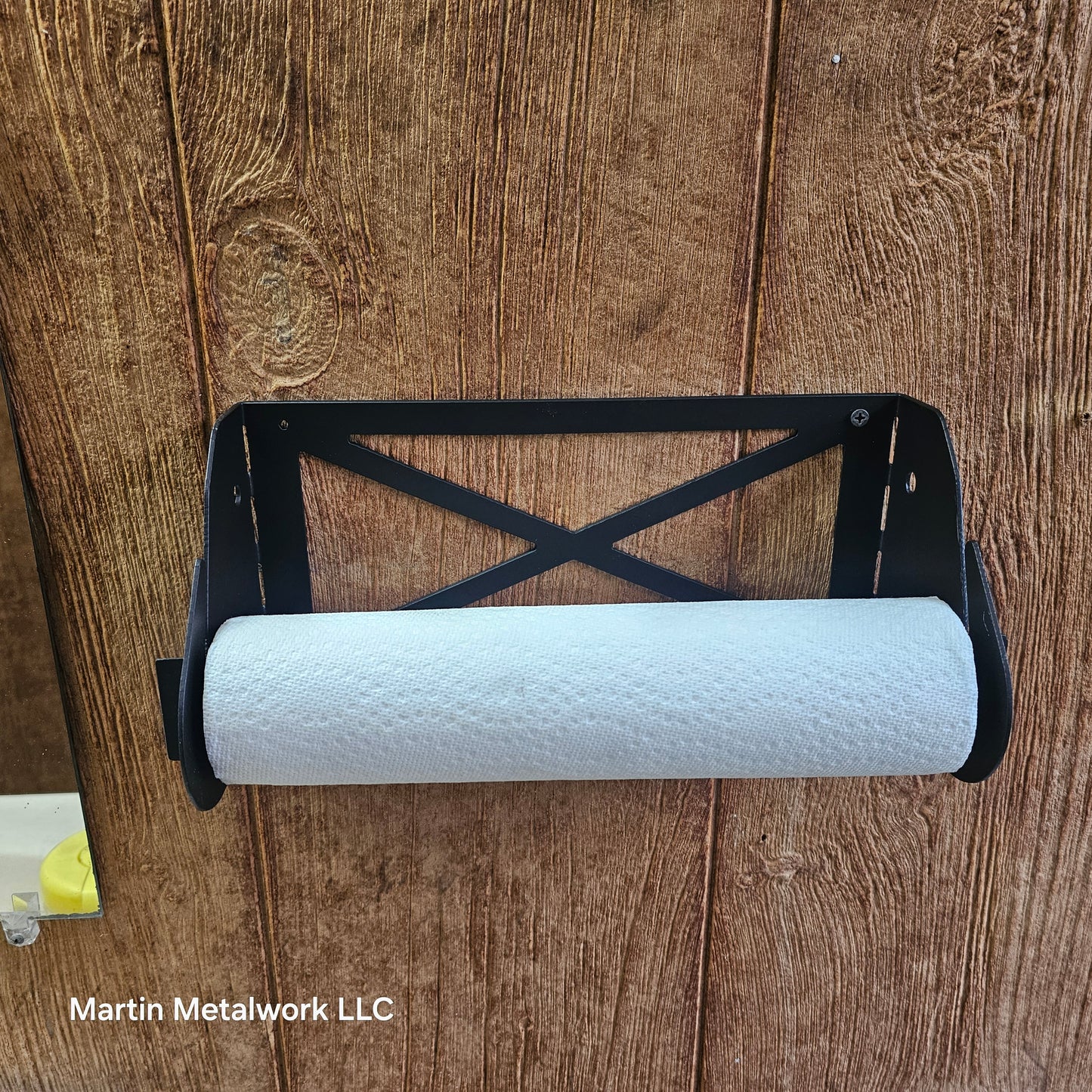 Wall Mounted Metal Paper Towel Holder – Heavy Duty Steel