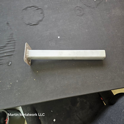 Steel Table Legs for DIY Furniture – 1” Square Post (Set of 2)