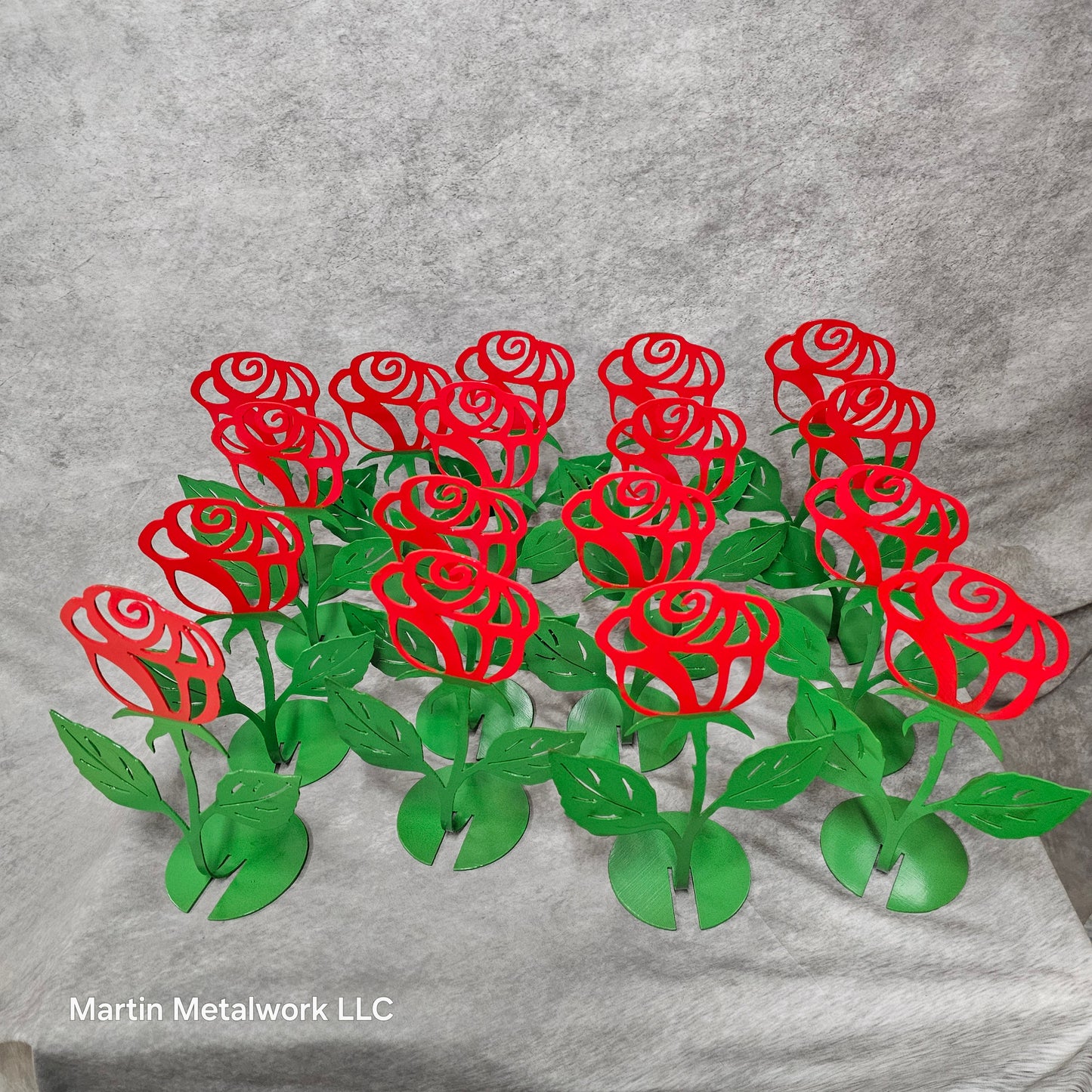 Metal Rose - Handmade Steel Flower | Valentine's Day Gift | Forever Rose